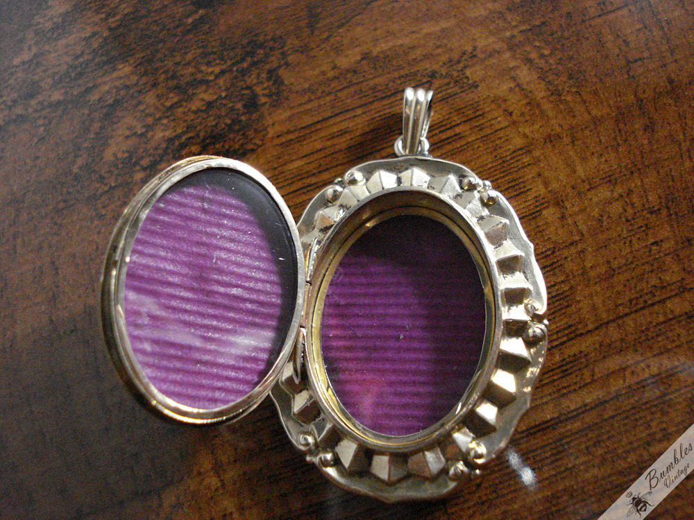 Antique Biedermeier Enamel Hand Painted 14k Gold Locket c1840 - Image 11